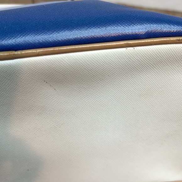 AUTHENTIC COACH CORA PEYTON PORCELAIN BLUE OMBRE HANDBAG PURSE - Picture 11 of 14